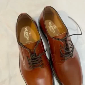 Valentino Garavani | Shoes | Valentino Mens Brown Derby Shoe  display picture 3
